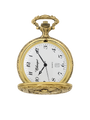Case Antique Gold Tone Dial White Dial Arabic