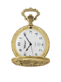Case Antique Gold Tone Dial White Dial Arabic