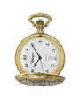 Case Antique Gold Tone Dial White Dial Arabic