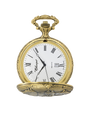 Case Antique Gold Tone Dial White Dial Roman