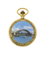 Case Gold Plated Dial White Dial Arabic