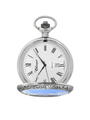 Case Rhodium Plated Dial White Dial Roman
