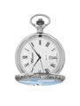 Case Rhodium Plated Dial White Dial Roman