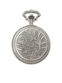 Case Antique Silver Tone Dial White Dial Roman