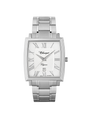 Case Stainless Steel Dial White Dial Silver Roman Bracelet
