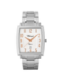 Case Stainless Steel Dial White Dial Rose Arabic Bracelet