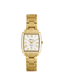 Case Gold Plated Stainless Steel Dial White Dial Champagne Roman Bracelet