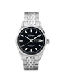 Case Stainless Steel Dial Black Dial Baton Bracelet