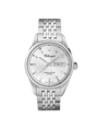 Case Stainless Steel Dial Silver Dial Baton Bracelet